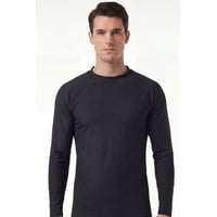 Samia - Polera Hombre Protección Uv Negro