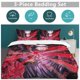 thumbnail image 5 of Jujutsu Kaisen Bedding Set Duvet Cover Comfortable and Lightweight Cartoon Bedding 3 Piece Bed Set, 5 of 5