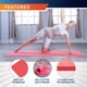 thumbnail image 4 of Esterilla de yoga Circuit Fitness de Marcy, antideslizante, rosa Sakura, 6 mm, 4 of 7