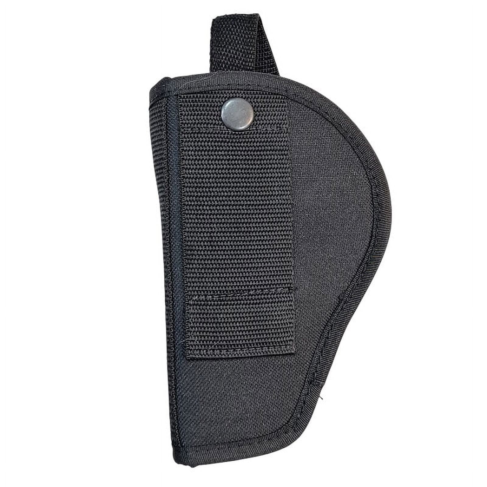 Mit - Funda Revolver Interior/exterior C/gancho Y Hebilla, Negra M