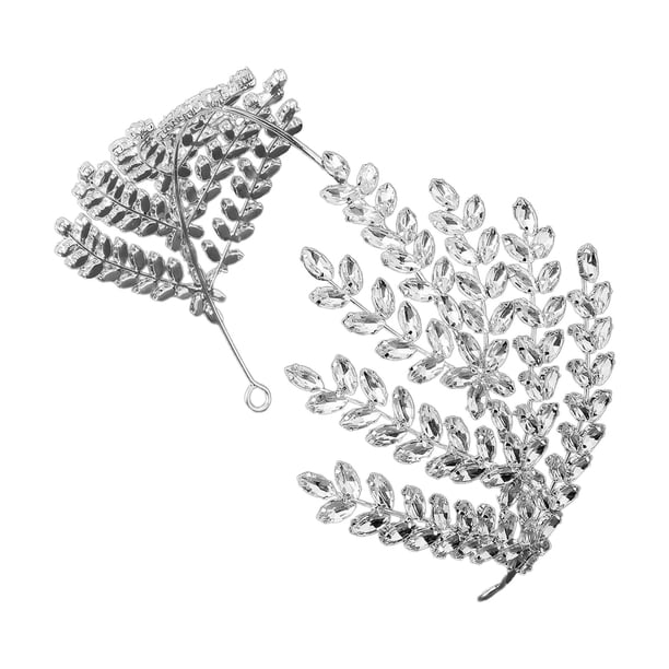 Diadema nupcial para boda, decoración de aro para el pelo de novia, tocado elegante para damas de honor, banda para el pelo para celebración navideña, Estilo B