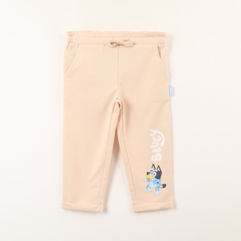 Pantalon De Buzo Niña Dance Beige Bluey