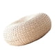 thumbnail image 3 of Cojín Para Sentarse De Paja Hecho A Mano Puro Tatami Estera Para El Piso Sala Yoga Estera Para Asiento 40cm, 3 of 5