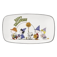 Bandeja Hors D'Oeuvres Lenox The Great Pumpkin (Porcelana, 35 X 20 Cm)
