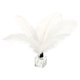 thumbnail image 1 of Uxcell 100 Pcs Plumas de Avestruz Naturales a Granel 8-10 Pulgadas Plumas de Avestruz Grandes para Manualidades Decoración del Hogar Blanco, 1 of 7