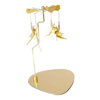 Magideal - Candelabro, Candelabro Giratorio Candelabro Decoración De Mesa De Navidad Bandeja Candelabros Para Boda Decoración Del Hogar Regalo De Favor De Vacac Hada