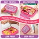 thumbnail image 4 of Fiambrera Bentgo Kids con estampado de hadas con 5 compartimentos a prueba de fugas, 4 of 8