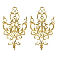 Bothyi - Apliques Bordados Para Coser Parches Bordados De Flores Para Disfraces De Cosplay Dorados