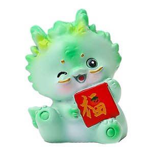 Magideal - Estatua De Dragón, Adorno De Mesa, Recuerdo De Dibujos Animados, Regalo, Decoración Del Salpicadero Del Coche, Escultura De Mesa Para Entrada, , Estilo F