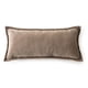 thumbnail image 2 of Cojín 35x80 Washed Velvet Taupe, 2 of 4