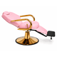 thumbnail image 5 of Sillon Profesional Hidráulico Barberia Spa Reclinable 130° Giro 360° Rosa Nanofort Base Metalica Soporta hasta 150 kg, 5 of 7