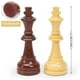 thumbnail image 2 of Chess Pieces Vamslove Staunton de madera, tamaño king, 4.5 pulgadas, juego de 32 unidades, 2 of 3