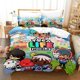 thumbnail image 1 of Anime Game Toca Bocas Bedding Set Twin Double Child Bedding Set Microfiber or Polyester Duvet Cover Set Home Textiles Bed Sheets, 1 of 5