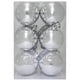 thumbnail image 1 of Set de 12 esferas 6 cms color plata, 1 of 2