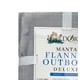 thumbnail image 3 of Manta Flannel Outboss Deluxe Gris – Doral 127×152 cm., 3 of 3