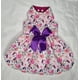 thumbnail image 1 of Vestido mascota ajustable flores rosa talla L, 1 of 2