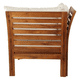 thumbnail image 2 of Sillón Esquinero Terraza Acacia Café Marrón Acacia, 2 of 3