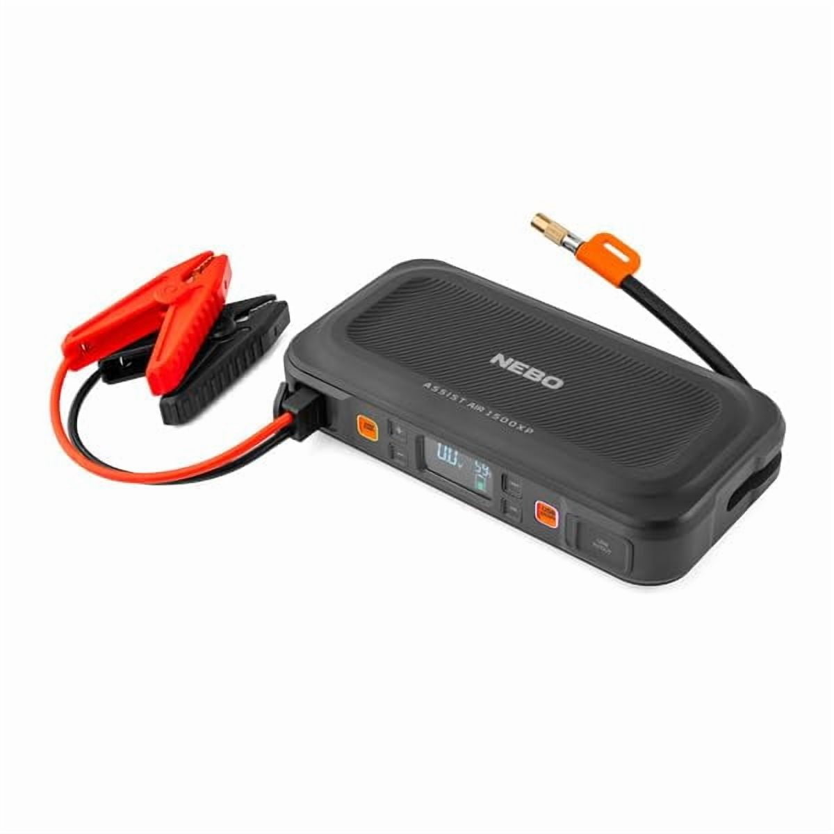 Arrancador Y Compresor De Aire Nebo Assist Air 1500xp 44.4wh