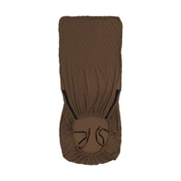 Bothyi - Funda Giratoria Para Asiento De Silla, Funda Elástica Para Sillón, Fundas Para Sillas De Oficina, Color Café