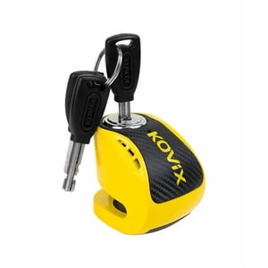 Genérico - Candado Disco Moto Kovix Kns6 Pin 6Mm Con Alarma 120Db