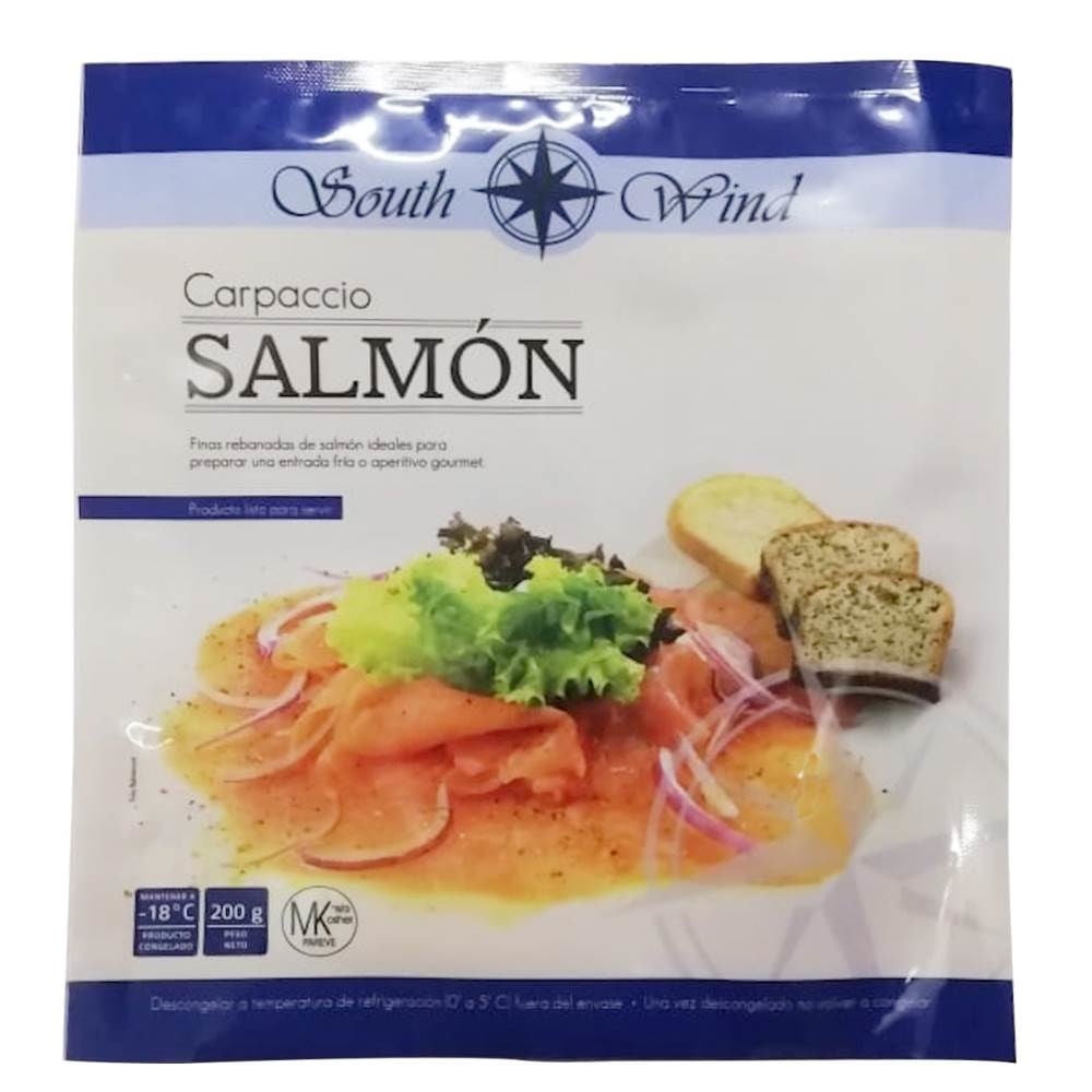 Carpaccio De Salmón 200 g South Wind