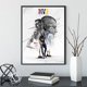 thumbnail image 2 of Arte de Pared MENKARWHY Póster de Baloncesto Firmado por Nikola Jokić, 2 of 7