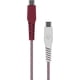 thumbnail image 1 of Cable de carga trenzado Skullcandy Line Plus, USB-C a USB-C - Blanco/Carmesí, 1 of 26