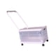 thumbnail image 2 of Caja De Almacenamiento Con Ruedas Y Asa Para Tirar, Plegable, Con Tapa, Transparente, 2 of 5