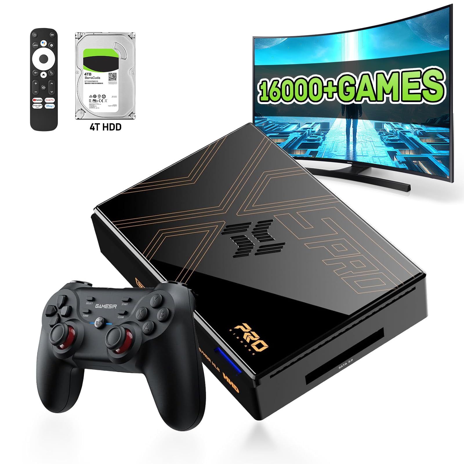 Consola De Juegos Retro Kinhank Super Console X5 Pro 16000+ Juegos