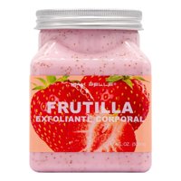 Genérico - Set 2 Exfoliantes Corporales Frutilla Piel Suave Fresa Lau