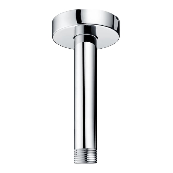 Brazo de ducha Purelux PJ0611 de 15 cm de acero inoxidable cromado