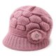thumbnail image 1 of Gorro de invierno con ala de punto cálido, 1 of 5