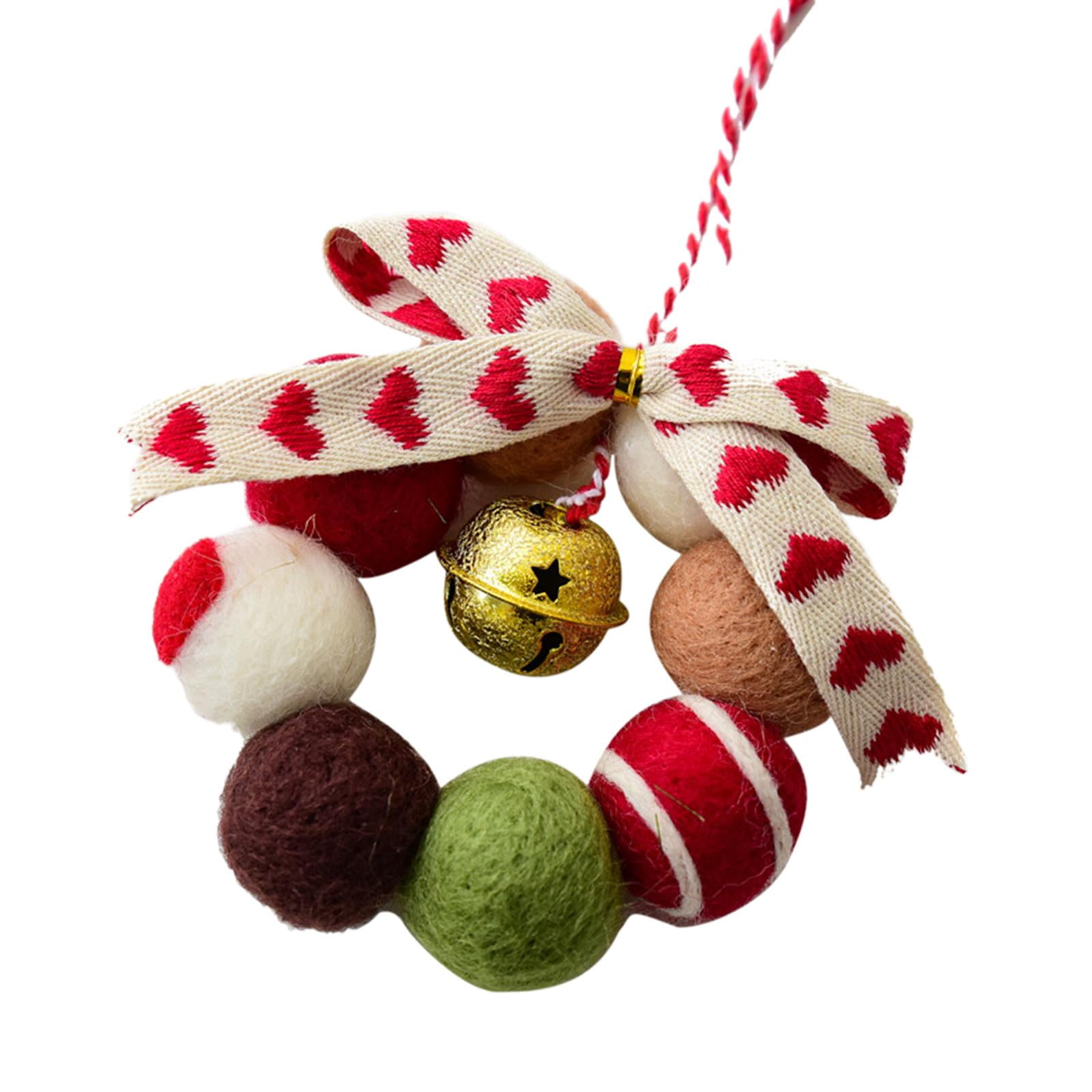 Gazechimp - Colgante De Corona De Árbol De Navidad, Regalo, Decoración De Árbol De Navidad Para Pared, Oficina, Puerta, Estilo A