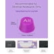 thumbnail image 5 of Adhesivo de teclado Majeree para uñas largas con letras, color morado, 64 unidades, 5 of 6