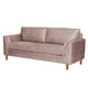 thumbnail image 2 of Sofa Milan 3C Con Resortes Pocket Cuero Kentucky Gris, 2 of 7