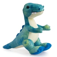 Peluche Hollyhome T-Rex Dinosaur Azul Y Blanco Para Niños