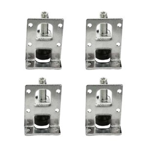 Magideal - 4 Piezas Pie Nivelador Pies Niveladores Pies Elevadores De Patas De Escritorio Patas De Sofá Patas Niveladoras Portátiles Patas De Mesa Nivelador Para 50Mm