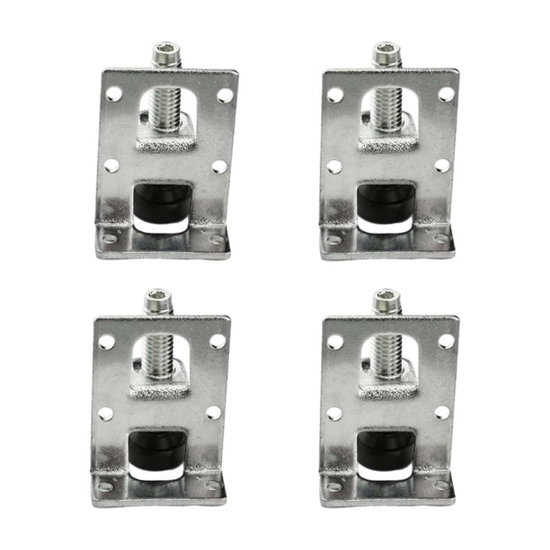 4 Piezas Pie Nivelador Pies Niveladores Pies Elevadores de Patas de Escritorio Patas de Sofá Patas Niveladoras Portátiles Patas de Mesa Nivelador para 50mm