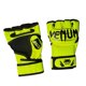 thumbnail image 1 of Guantes De Boxeo De Medio Dedo, Manoplas Duraderas De Mma Para Agarrar Muay Thai Sparring, Amarillo Y Verde, 1 of 3