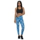 thumbnail image 1 of Calza Deportiva Mujer Skinny Full Print Azul Corona, 1 of 5