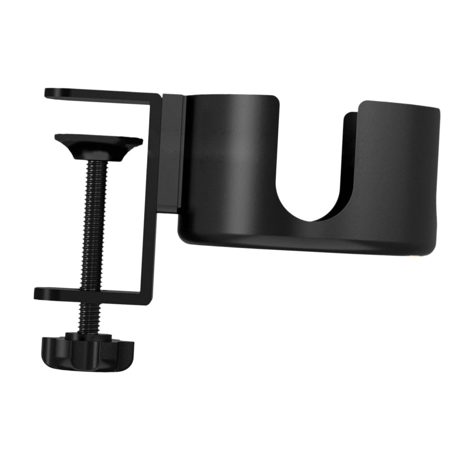 Magideal - Portavasos De Escritorio, Organizador De Mesa, Fácil Instalación, Accesorios De Escritorio Para Juegos, Soporte De Exhibición Con Clip Para Mesa Para Negro