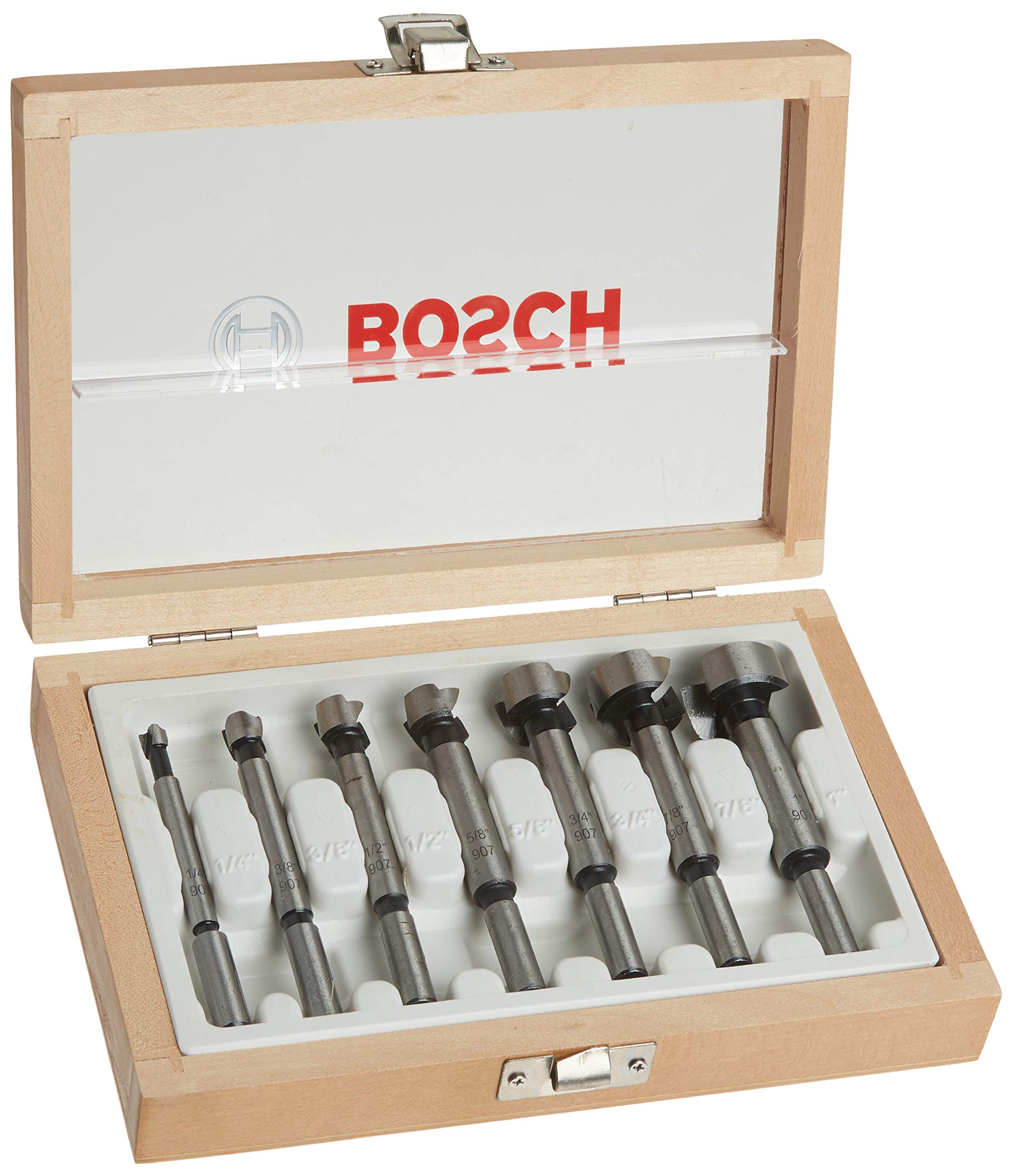 Juego De Brocas Forstner Bosch Fb700 Wood, 7 Piezas