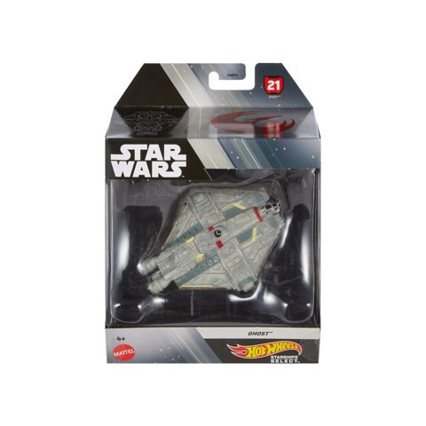 Vehículo De Colección Hot Wheels Collector Star Wars Nave Estelar Ghost