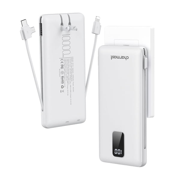 Cargador portátil Charmast de 10000 mAh USB C Power Bank de 15 W