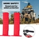 thumbnail image 5 of ATV Grips APPYU 78 de goma blanda para Polaris 4 Wheeler (rojo), 5 of 7