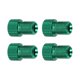thumbnail image 1 of 4x Adaptador De Válvula De Bicicleta Conversión De Repuesto Para Equipo De Bicicleta De Carretera Verde, 1 of 5