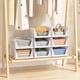 thumbnail image 5 of Cesta de almacenamiento para armario, apilable, 4 unidades, color blanco, 5 of 6