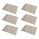 thumbnail image 1 of 6 manteles individuales huecos de estilo europeo, de PVC, tejidos, impermeables, antideslizantes, fáciles de limpiar, con aislamiento térmico., 1 of 5