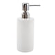 thumbnail image 1 of Unique Bargains 1 Pc Dispensador de Jabón Cilíndrico Simple para Baño Hotel 300ml Blanco Brillante, 1 of 6