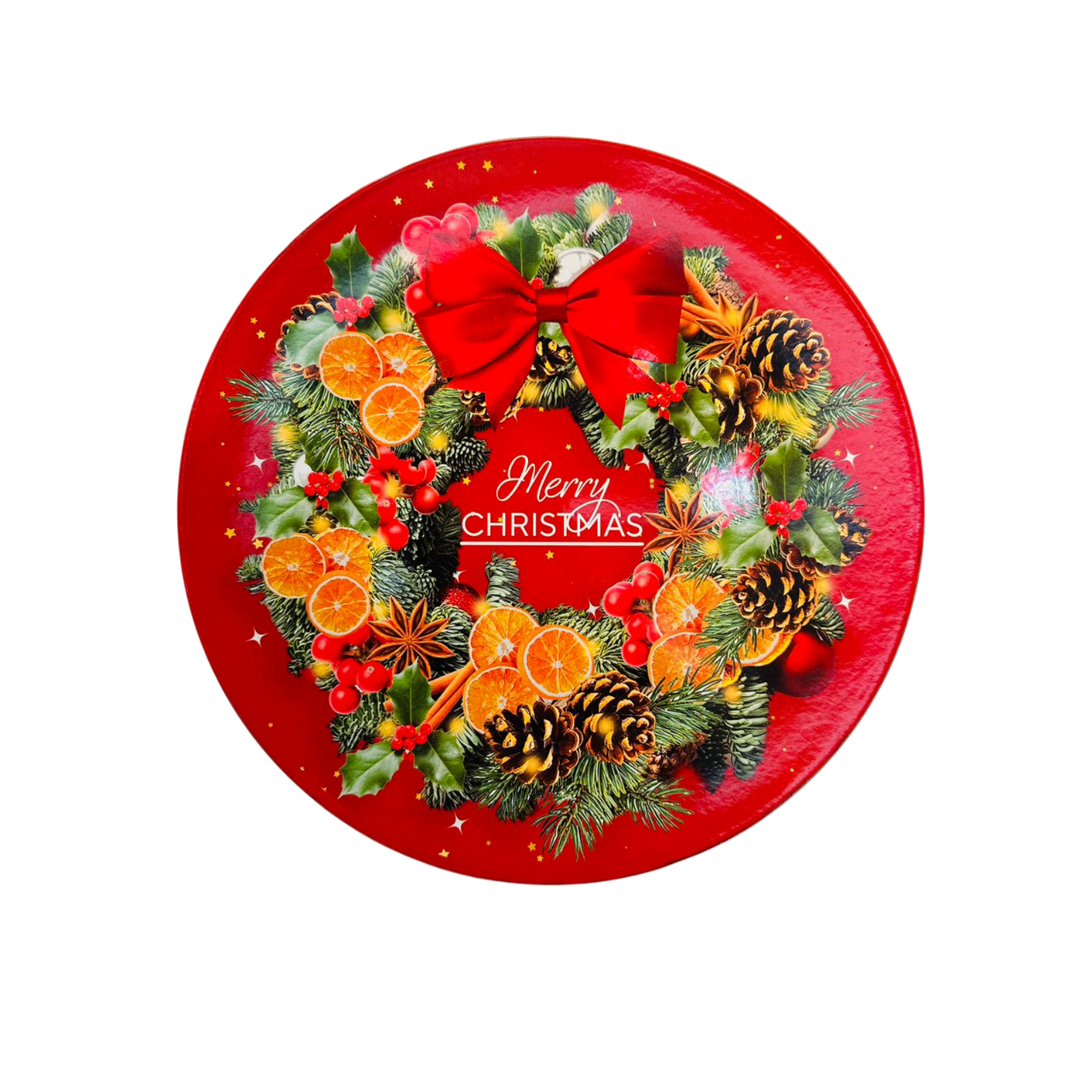 Decostilo - Pack Navideño 3 Platos De Plástico